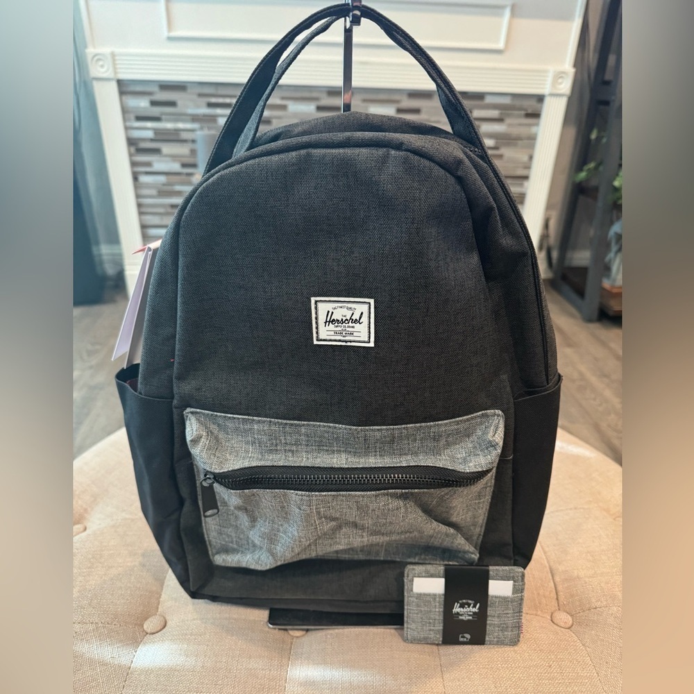 Herschel Supply Co. Nova Backpack and Charlie Card Wallet